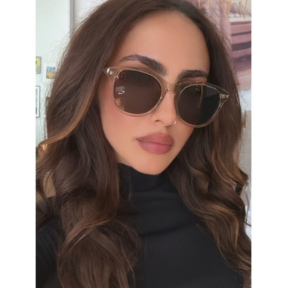 NEW Saint Laurent SL401 Round Unisex Sunglasses in Yellow